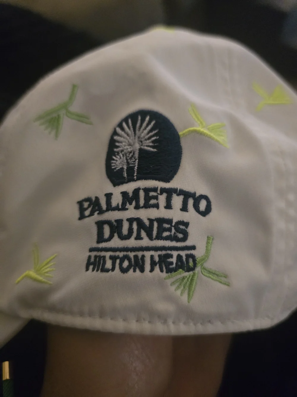 Adidas White Golf Hat - Palmetto Dunes Hilton Head